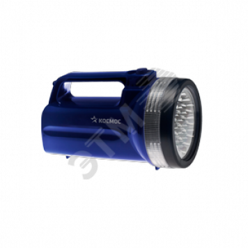 Фонарь-прожектор KOC860LED, 19 LED, 4 батарейки D, 190 lm, Космос