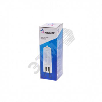 Лампа галогенная КГМ 60вт 230в JDС ПР G9 капсульная Космос (LKsmJDC220VCL60W)
