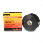 Изолента ПВХ черная 38мм 33м Scotch Super 88 высший сорт