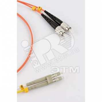 Патч-корд волоконно-оптический (шнур) MM 50/125 FC-LC duple LSZH 5 м