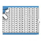BRADY Маркер WM-0-9 (18шт) 25шт