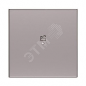 SRS-1-85PL Клавиша одинарная free@home, SKY, сцена, серебристая (SRS-1-85PL)
