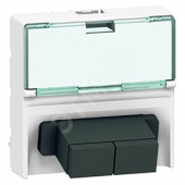 Mosaic-New Розетка оптоволоконная 2хSC push-pull