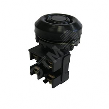Кнопка КЕ-081 исп5 (1р) черная IP54 (ET502386)