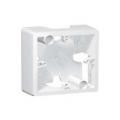 Galea Life Коробка накладная 1 пост горизонтальный монтаж white (771096)