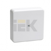 Коробка клеммная КМ41222 100х100х44 белая IP20 (UKO10-100-100-044-K01)