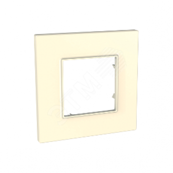 UNICA QUADRO Рамка 1 пост бежевая (MGU2.702.25)