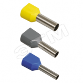 Наконечник кабельный НШвИ 2х0.75-8 темно-красный НГИ2 (UTE10-D75-100)
