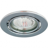 Светильник ИВО-50w 12в G5.3 поворотный хром (DL11/DL3202)