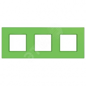 Unica-Quadro Рамка 3 поста киви