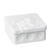 Коробка распределительная 104х104х40мм IP55 14 вводов белая (AP10) (AP10)