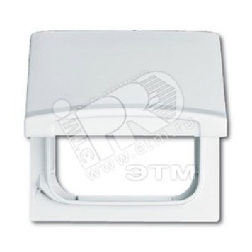 Промежуточная плата с крышкой для розеток серий Duro SI/Reflex SI (IP44) Allwetter 44 белый (2118 GK-32)