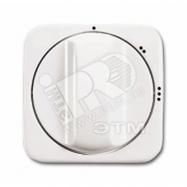 Центральная плата с ручкой для переключателя на 3П 2710/1 U Reflex SI альпийский белый (2542 DR/02-214)