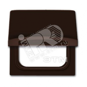 ALLWETTER Плата промежуточная с крышкой для розеток коричневый (2118 GK-31)