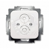 Центральная плата с суппортом Reflex SI альпийский белый (2530-214)