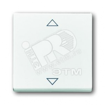 SOLO/FUTURE Клавиша для выключателя Буш-Жалюзиконтроль 6411U-101/6411U/S-101/6418/реле 6402U антрацит (6430-81-102)