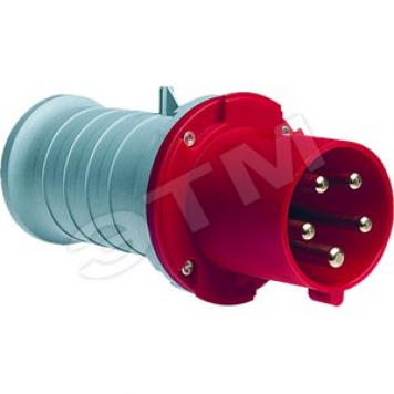 Вилка кабельная 63A 3P+E IP44 250В 9 часов (363 P9)