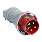 Вилка 63A 3P+E IP67 4 часа (363 P4W)