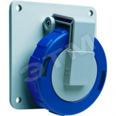 Розетка панельная угловая 16A 3P+N+E IP67 CEWE (416 RAU3W)