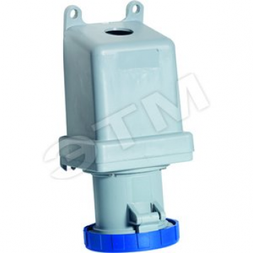 Розетка на поверхность 63A 2P+E IP67 9ч (263 RS9W)