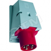 Вилка на поверхность 63A 2P+E IP44 (263 BS6)