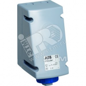 Розетка монтажная на поверхность 16A 2P+E IP67 9ч (216RL9W)