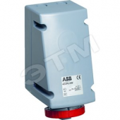 Розетка монтажная на поверхность 32A 3P+N+E IP67 7ч (432RL7W)