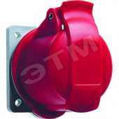 Розетка панельная прямая 16A 2P+E IP44 12часов (216 R12)