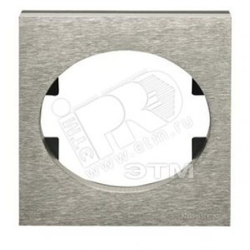 TACTO Рамка 1 пост сталь (5571 OX)