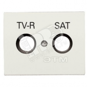 OLAS Накладка TV-R-SAT розетки белый жасмин (8450.1 BL)