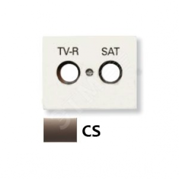OLAS Накладка TV-R-SAT розетки папирус