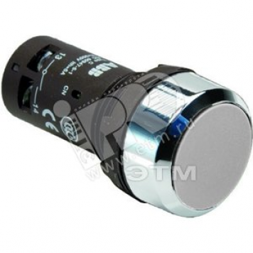 Кнопка CP2-30W-10 белая c фикс 1HO
