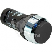 Кнопка CP3-30B-11 черная c фиксацией 1HЗ 1НО (1SFA619102R3076)