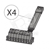 Разъем для подключения электрических аксессуаров X4 FOR PR222DS/P/PD T4-T6P/W