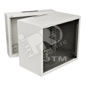 Шкаф настенный 19 дюймовый SD2 18U 871x600х500 трехсекционный серый (собранный) (WZ-3505-01-05-011)