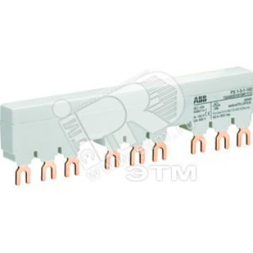 Разводка шинная 3ф PS1-3-0-65 до 65А для 3 автоматов MS116/MS132
