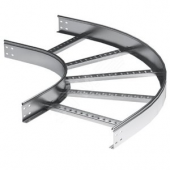 Угол горизонтальный 90 градусов 50х500 R=600мм горячеоцинкованный (LC5650HDZ)