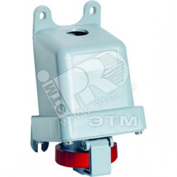 Розетка для монтажа на поверхность 416RS1W 16A 3P+N+E IP67 1ч (416 RS1W)