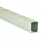 Короб перфорированный TPD 125х50 серый QUADRO (08205)
