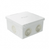Коробка распределительная с кабельными вводами IP44 80х80х40мм (розница)