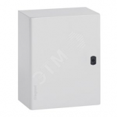 Шкаф металлический Atlantic IP55 IK10 RAL7035 1200x800x300 вертикальный (35592)