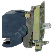 Корпус кнопки 22мм 120В с подсветкой (ZB4BW0G654)