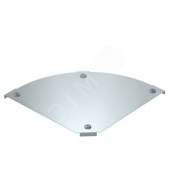Крышка угловой секции 90° 200мм (DFBM 90 200 FS)