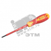 Отвертка крестовая Expert Pz2х100мм 1000В IEK (TSC-2PZ-2100)