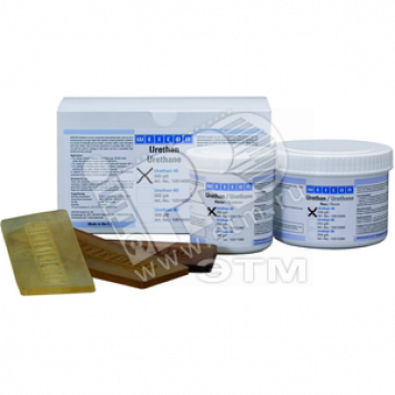 Компаунд резиновый прочный WEICON Urethane 45 (0.5кг) основа полиуретан твердость 45 бежевый (wcn10514005)