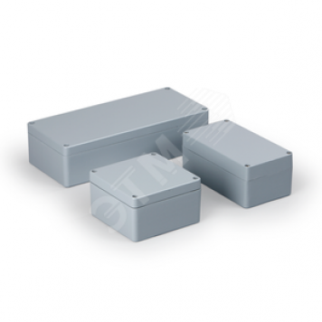Cubo H 120 x 220 x 91 мм, глухая стенка, AL, IP 66