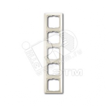 BASIC 55 Рамка 5 постов chalet-white (2515-96-507)