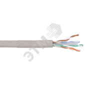 Витая пара U/UTP кат.6 4х2х24AWG PATCH LSZH 305м серый ITK
