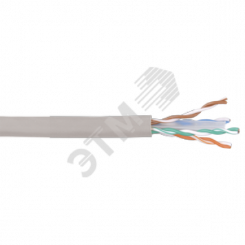 Витая пара U/UTP кат.6 4х2х24AWG PATCH LSZH 305м серый ITK
