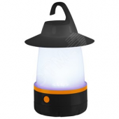 KB-503 Фонарь Кемпинг ЧЕРНЫЙ, 1WxLED, 3xAA, карт (10/60/240) ЭРА